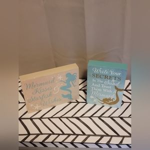 Set of Mermaid wall art